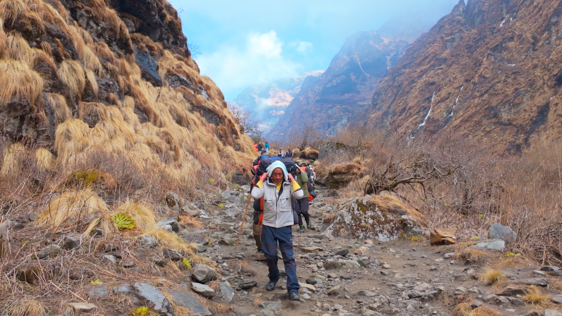 Trekking to Bamboo