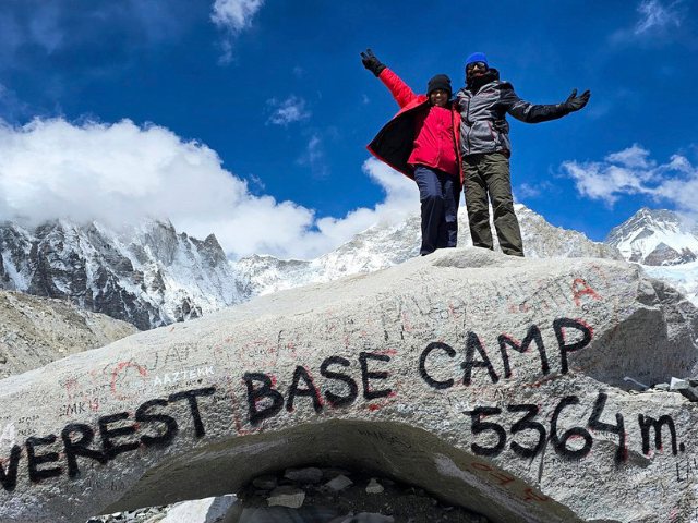 Trek to Gorakshep