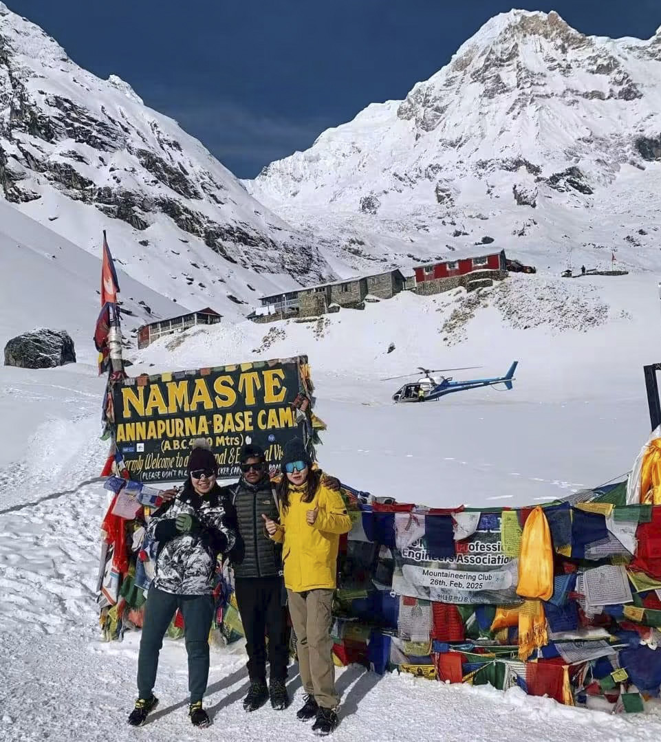 ABC Trekking in winter
