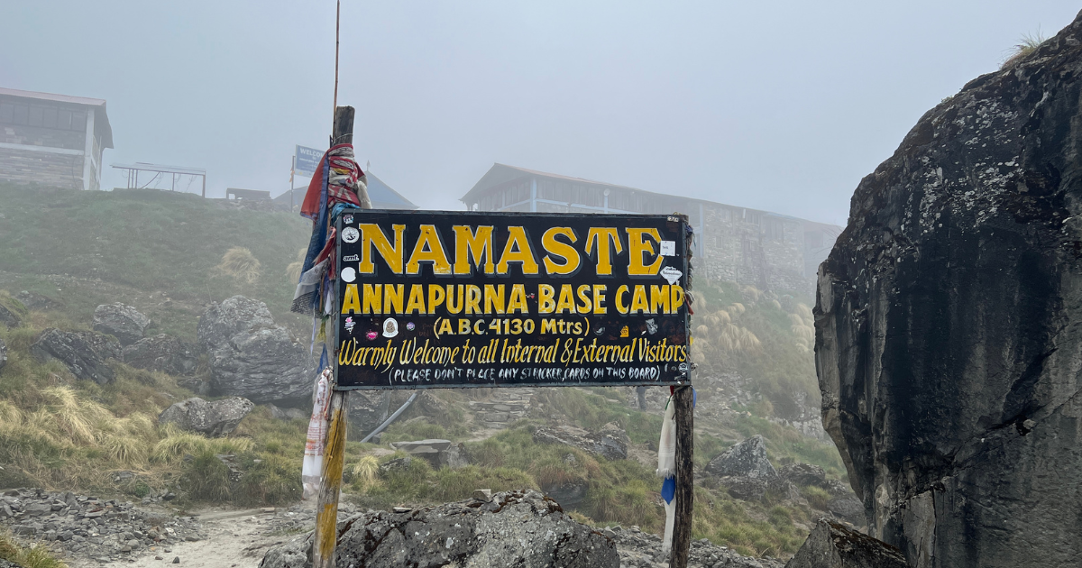 Annapurna Base Camp Trek after floods
