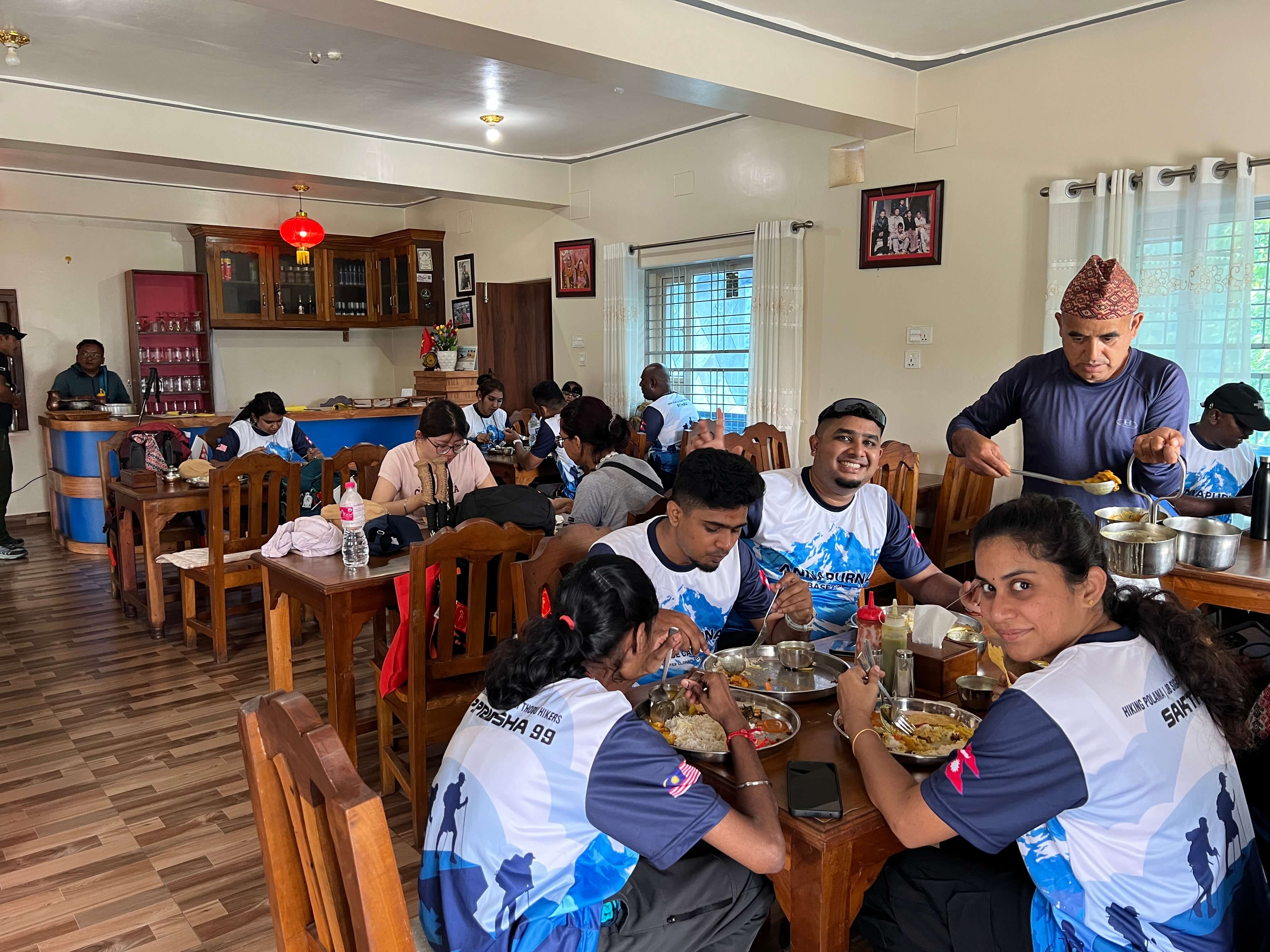 Tea house at ABC Trek