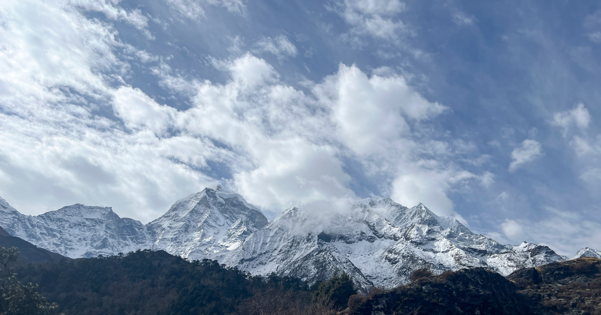 Mountain visibility in March