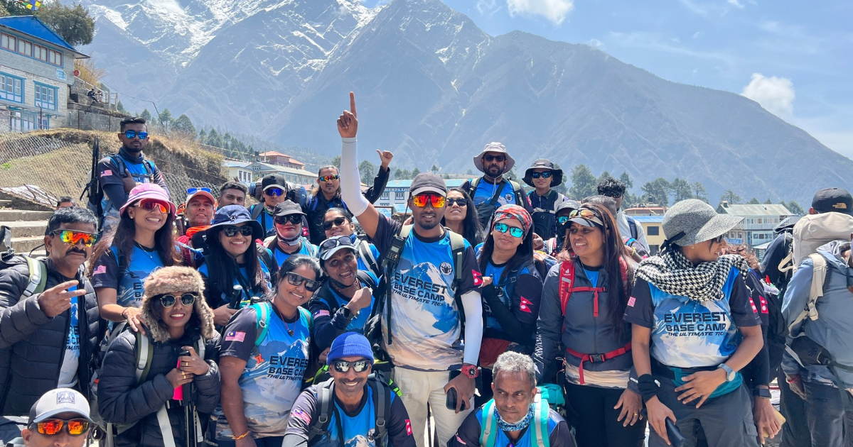 Join a group ebc trek