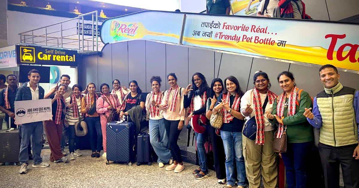 Arrival in Kathmandu