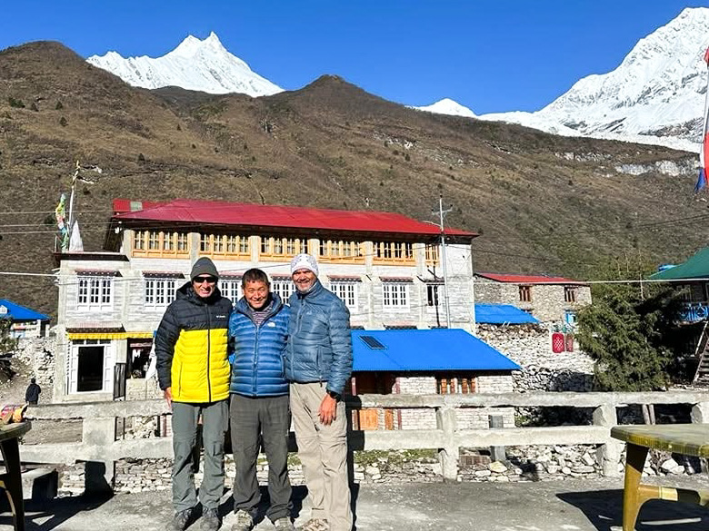 Trekking to Manaslu region
