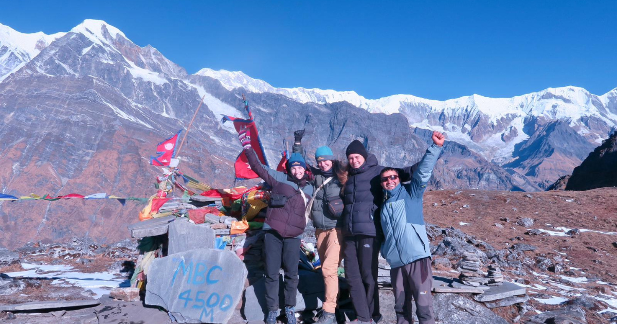 mardi himal trek route