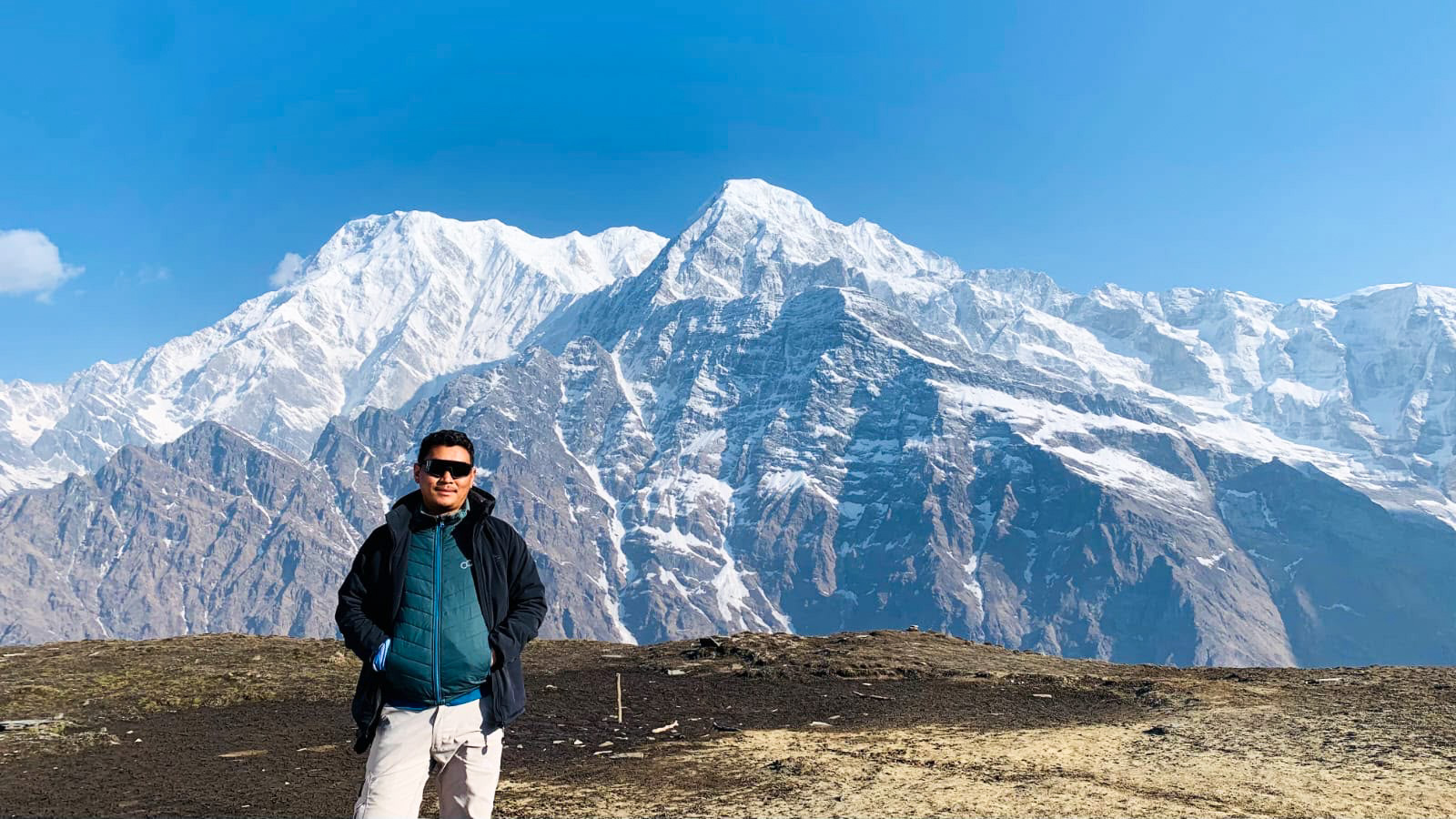 Mountain views of Mardi Himal